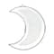Cadre en verre noir en forme de lune de 19,6 cm x 23,7 cm d’Ashland
